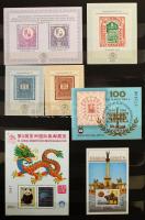 115 db (95 klf) emlékív 12 lapos nagy méretű berakóban