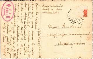 1942 Kabol, Kovilj; Felsőkaboli községháza / town hall in Gornji Kovilj. photo (Rb)