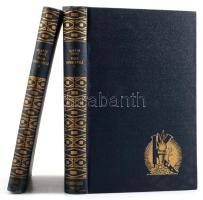 Osváth Tibor: Tízen nyugat felé. Hadifogoly-regény. I-II. Bp., Révai. Kiadói egészvászon kötés, jó á...