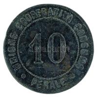 Olaszország DN "10 Perale - Unione Cooperativa Consumo" bronz zseton T:XF Italy ND "10 Perale - Unione Cooperativa Consumo" bronze token C:XF