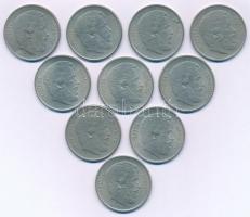 1967. 5Ft Cu-Ni-Zn "Kossuth" (10x) T:AU,XF patina
Adamo F8.2