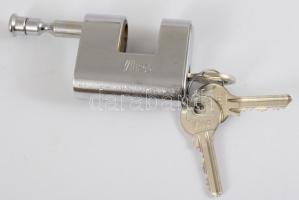 Viro páncélozott lakat, kulccsal, újszerű