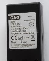 Kültéri érintésvédelmi relé, jó állapotban