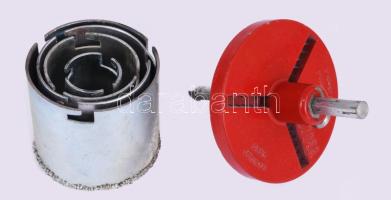 Lukas csempe lukvágó, dobozában.