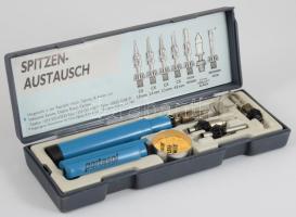 Portasol gázpáka szett, tokjában.