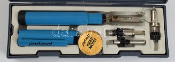 Portasol gázpáka szett, tokjában