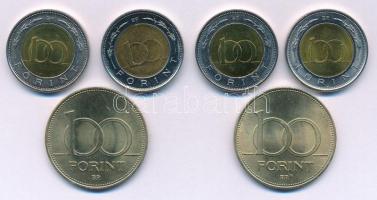 1994-1995. 100Ft Cu-Ni-Zn (2xklf) + 1997-2008. 100Ft (4xklf) T:AU patina
Adamo F12, F12.1