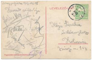 1913 Mócs, Mociu; Kir. Járásbíróság, M. kir. adóhivatal. Fogyasztási szövetkezet kiadása / district ...