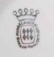 Limoges Rainer monacói herceg és felesége házasságára készült mokkás csésze. Matricás, jelzett, hibá...