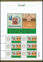 2024 Dunántúli gyűjtők kiállítása 6 db bélyeget tartalmazó megszemélyesített kisív