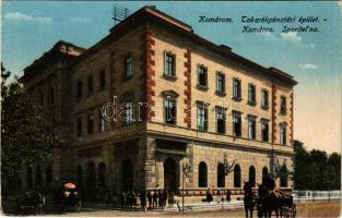 Komárom, Komárno; Takarékpénztár. Virradat Könyvnyomda, Neuhauser Jenő kiadása / Sporitelna / savings bank