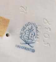 Herendi liba. Kézzel festett, jelzett, hibátlan 17x11 cm