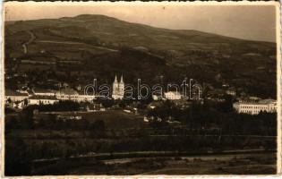 Naszód, Nasaud; látkép / general view. photo (gyűrődés / crease)