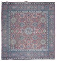 Antik hálószobai szett asztalterítője, 130x140 cm