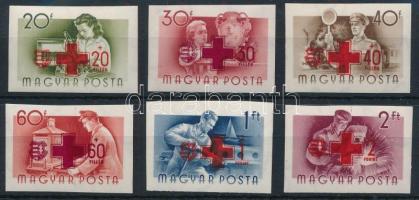 1957 Vöröskereszt vágott sor (25.000)