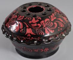 Kis Zoltán Hódmezővásárhely ikebana, d: 15 cm, m: 9 cm