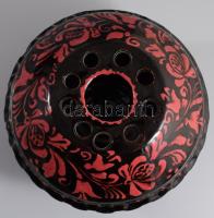 Kis Zoltán Hódmezővásárhely ikebana, d: 15 cm, m: 9 cm