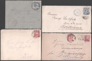 1877-1881 4 db levél