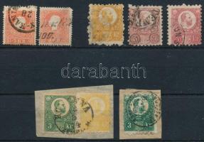 8 db klasszikus bélyeg