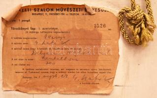 Gáborjáni Szabó Kálmán (1897-1955): Szenteltvíz, 1930-as évek. Tempera, rétegelt falemez, jelzett. H...