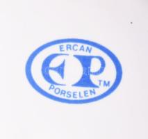 Zsánermintás historizáló kávés készlet, jelzett, teljes, hibátlan