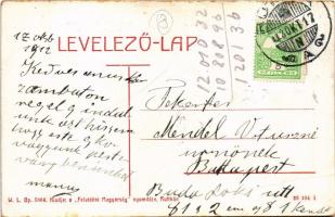 1912 Ruttka, Vrútky; Turóc parti részlet, római katolikus templom. W.L. Bp. 5864. Felvidéki Magyarsá...