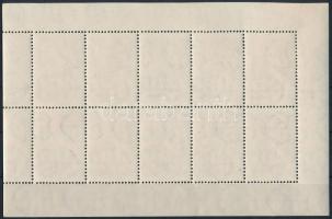 1949 Puskin tízes ív bal oldalon fogazatlan ívszéllel, luxus állapotban! (120.000)
/ Mi 1039 sheet ...