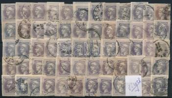 Ausztria 59 db Merkúr bélyeg stecklapon
