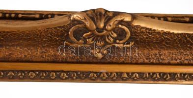 Dekoratív blondel képkeret. Belső méret 35x45 cm, minimális sérüléssel