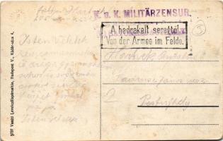 Homonna, Humenné; Gróf Andrássy Sándor kastélya kerttel. Vasúti levelezőlapárusítás 5737. / castle, ...