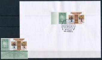 2024 30 éves a MOSFIT megszemélyesített bélyeg + boríték emlékbélyegzéssel