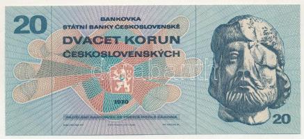 Csehszlovákia 1970. 20K T:UNC,AU Czechoslovakia 1970. 20 Korun C:UNC,AU