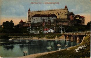 Zólyom, Zvolen; vár. Zólyom és Vidéke kiadása No. 8517b. / castle (fl)