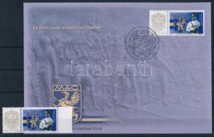 2025 100 éves a Magyar Atlétikai Club megszemélyesített bélyeg + FDC