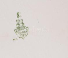 Zsolnay szendvicses készlet. Matricás, jelzett, kopásokkal