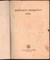 Koltay Pál (szerk.): Méhészeti zsebkönyv 1959. Bp., 1959, Mezőgazdasági. Kiadói papírkötés, kopottas...