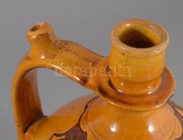 Vizes korsó. Mázas kerámia, jelzett, hibátlan 27 cm