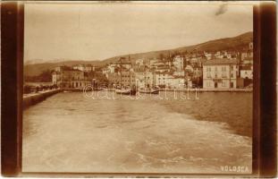 Volosko, Volosca; látkép, vitorlás hajók / general view, sailing boats. photo (EK)
