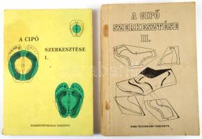 Péterfi János - Szemenyei Zoltán - Várnai Imre: A cipő szerkesztése I-II. Bp., 1982, Műszaki. Kiadói papírkötés, kopottas állapotban.