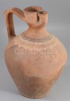 Vizes korsó. Kézzel festett cserép. XIX. sz. hibátlan 32 cm