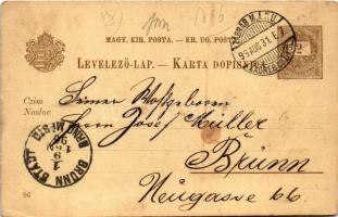 1896 Plitvicka Jezera / Plitvicei tavak. Ezredéves Országos Kiállítás. Posner / Plitvice Lakes. Hung...