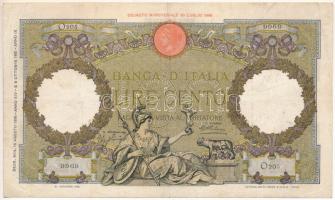 Olaszország 1936. 100L T:F Italy 1936. 100 Lire C:F Krause P#55