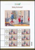 2025 Boldog karácsonyt! megszemélyesített hatos kisív dísztokban