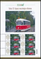 2025 Tátra T2 típusú nosztalgia villamos megszemélyesített hatos kisív dísztokban