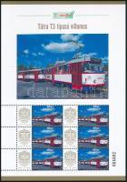 2025 Tátra T3 típusú villamos megszemélyesített hatos kisív dísztokban