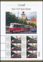 2025 Tátra T+R.P típusú villamos megszemélyesített hatos kisív dísztokban