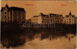 Temesvár, Timisoara; Béga sor. W. L. (?) / Bega riverside (EM)
