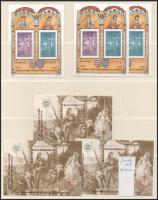 6 db emlékív, közte sorszámkövetőek, fordított sorszám