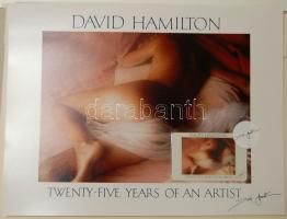 David Hamilton eredeti művészi aktfotók 10db, hozzávaló telefonkártyával egyedi mappában limitált ki...