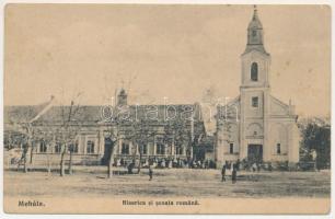 Mehála, Ferencváros, Mehala (Temesvár, Timisoara); Biserica si scoala romana / templom és román iskola / church and Romanian school (EK)